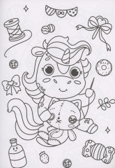 Единорожки. Раскраска - Фото 3