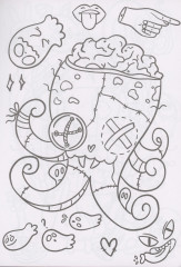 Монстрики. Раскраска - Фото 1