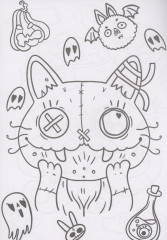 Монстрики. Раскраска - Фото 2