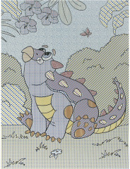 Динозавры. Водная раскраска - Фото 1