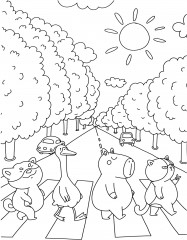 Капибара и друзья. Раскраска - Фото 4