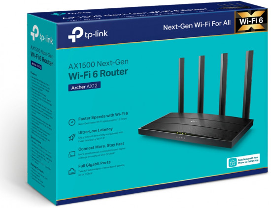 Маршрутизатор TP-Link Archer AX12