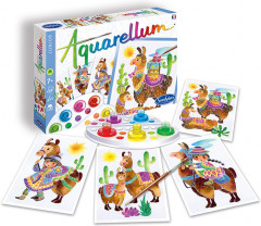 Набор акварельных раскрасок «Ламы» - Фото 2