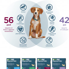 Таблетки от клещей, блох, вшей и гельминтов «ExpressTabs» - Фото 6