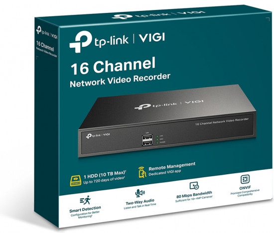 Видеорегистратор TP-Link VIGI NVR1016H