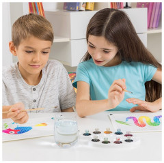 Набор раскрасок акварельных «Кони» - Фото 1