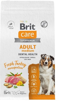 Корм сухой «Dog Adult M Dental Health»