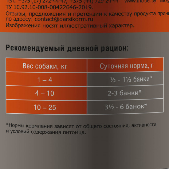 Паштет для собак «Кролик и перепёлка»