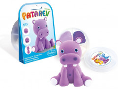 Набор пластилина в карманном формате «Гиппопотам» - Фото 1