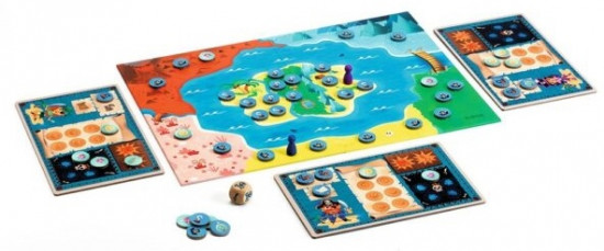 Игра настольная «Остров пиратов. Pirate island»