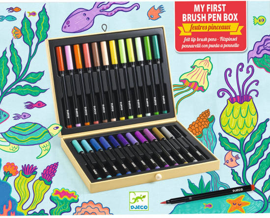 Набор маркеров «My first brush pen box»