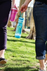 Стакан с двойными стенками «Travel» (голубой) - Фото 1