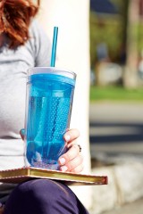 Стакан с двойными стенками «Travel» (голубой) - Фото 4