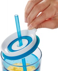 Стакан с двойными стенками «Travel» (голубой) - Фото 6