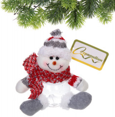 Игрушка новогодняя с отделением под конфеты «Снеговичок в свитере» - Фото 1