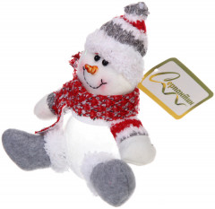 Игрушка новогодняя с отделением под конфеты «Снеговичок в свитере» - Фото 3