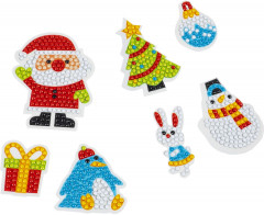 Мозаика алмазная «Наклейки с Новым годом» - Фото 3