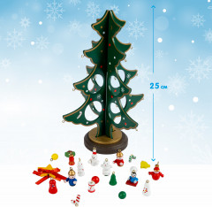 Набор для творчества «Деревянная ёлочка» - Фото 4