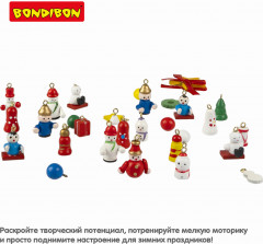 Набор для творчества «Деревянная ёлочка» - Фото 6