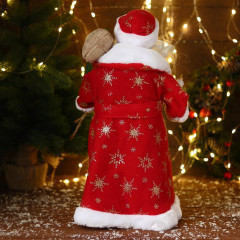 Фигурка «Дед Мороз в красной шубке с подарками» - Фото 2