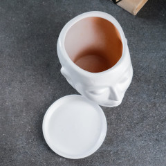 Горшок-органайзер «Голова» - Фото 4