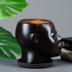 Горшок-органайзер «Голова» - Фото 2