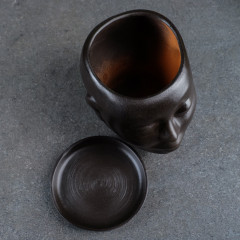 Горшок-органайзер «Голова» - Фото 3