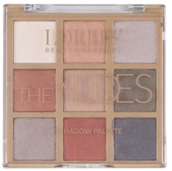 Палетка теней для век «The Nudes Eyeshadow Palette», оттенок 01