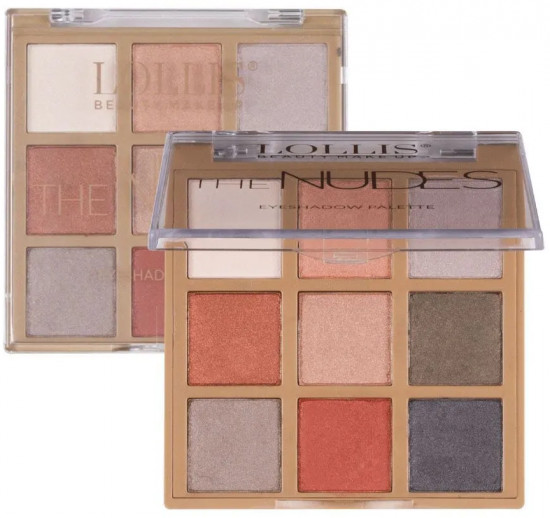 Палетка теней для век «The Nudes Eyeshadow Palette», оттенок 01