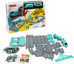 Железная дорога интерактивная с электропоездом «Город» - Фото 4