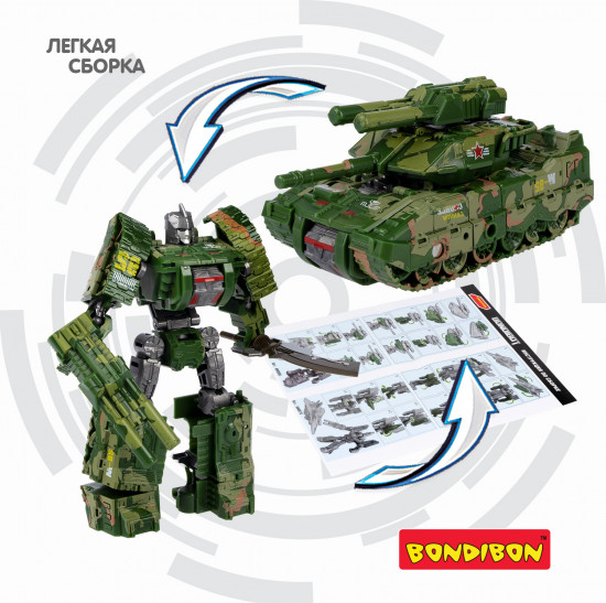 Трансформер «Робот-танк Leopard»