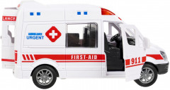 Машина инерционная «Скорая помощь микроавтобус» - Фото 1