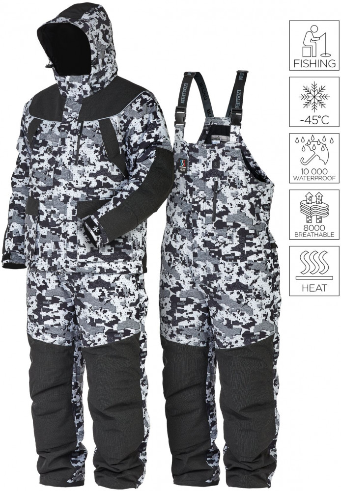 Kостюм зимний мужской «Explorer 2 camo heat» | Original | Norfin | Фото 1