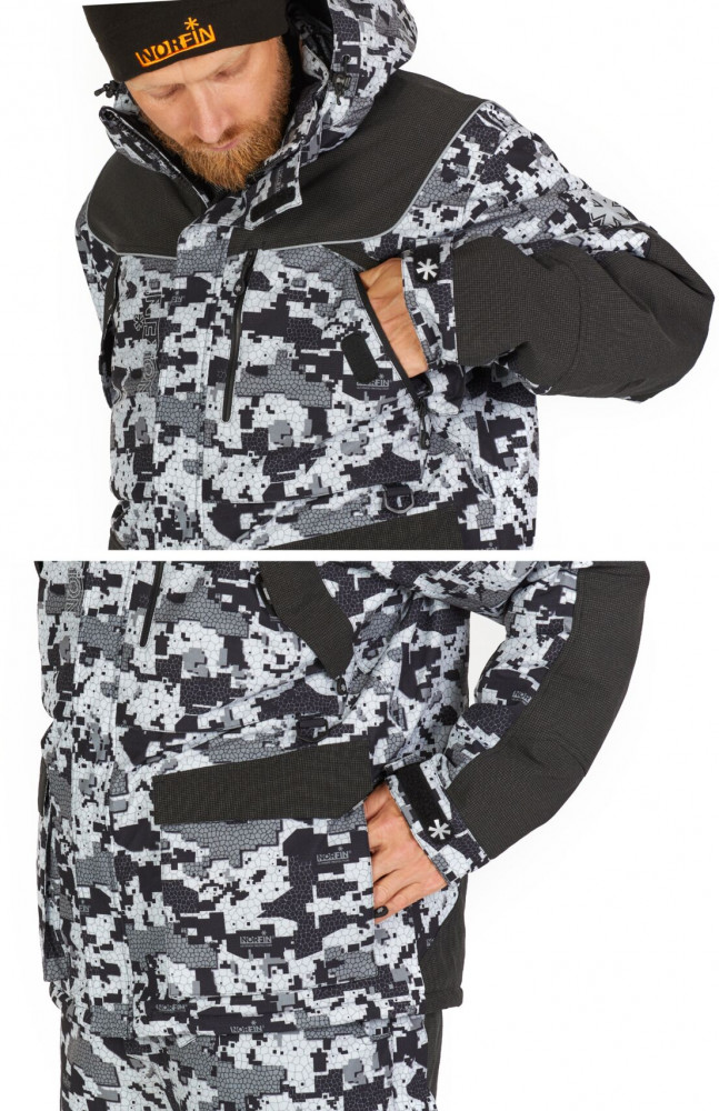 Kостюм зимний мужской «Explorer 2 camo heat» | Original | Norfin | Фото 6