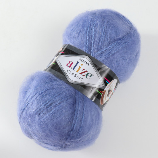 Пряжа для вязания «Mohair Classic», 40 Голубой