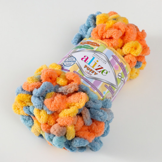 Нитки вязальные «Puffy Color», 6314