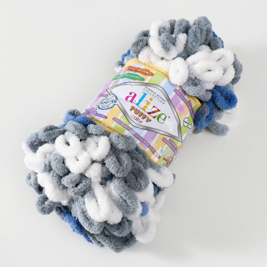 Нитки вязальные «Puffy Color», 6075