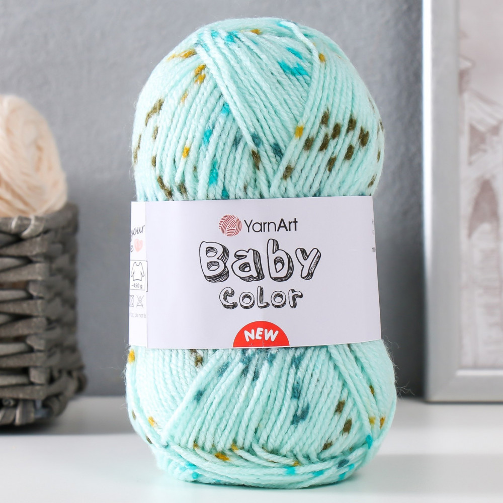 Пряжа для вязания «Baby color», 209 Бирюза | Baby color | YarnArt | Фото 1