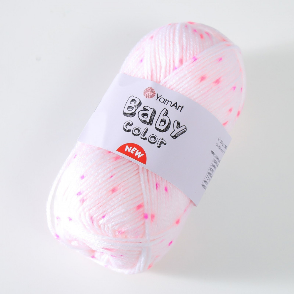 Пряжа для вязания «Baby color», 212 Бледно-розовый | Baby color | YarnArt | Фото 2