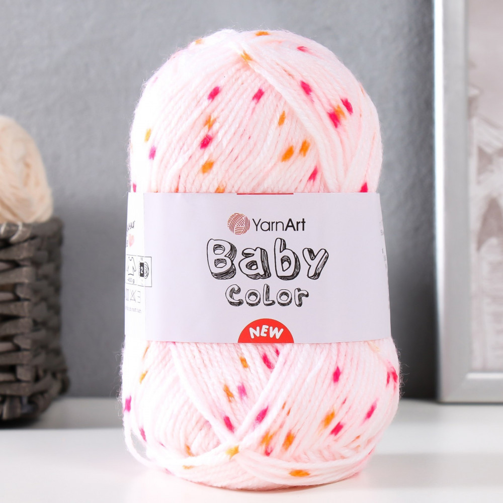 Пряжа для вязания «Baby color», 203 Персиковый | Baby color | YarnArt | Фото 1