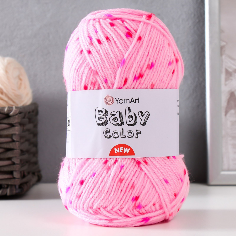 Пряжа для вязания «Baby color», 211 Ярко-розовый | Baby color | YarnArt | Фото 1