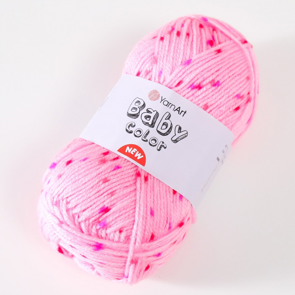 Пряжа для вязания «Baby color», 211 Ярко-розовый | Baby color | YarnArt | Фото 2