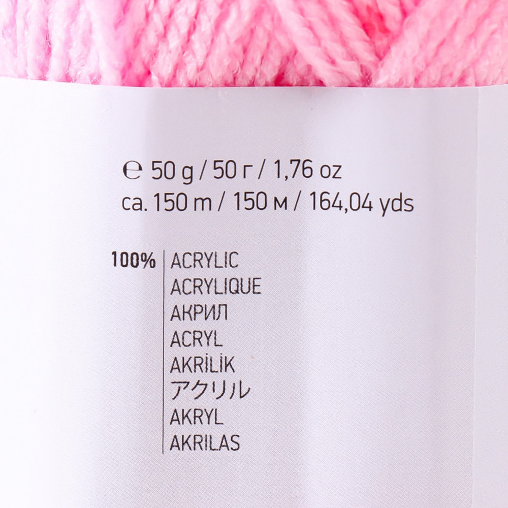 Пряжа для вязания «Baby color», 211 Ярко-розовый | Baby color | YarnArt | Фото 4