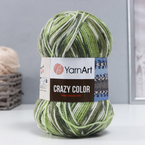 Пряжа для вязания «Crazy color», 115