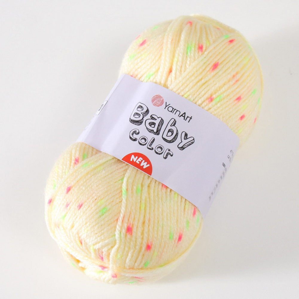 Пряжа для вязания «Baby color», 219 Желтый | Baby color | YarnArt | Фото 2