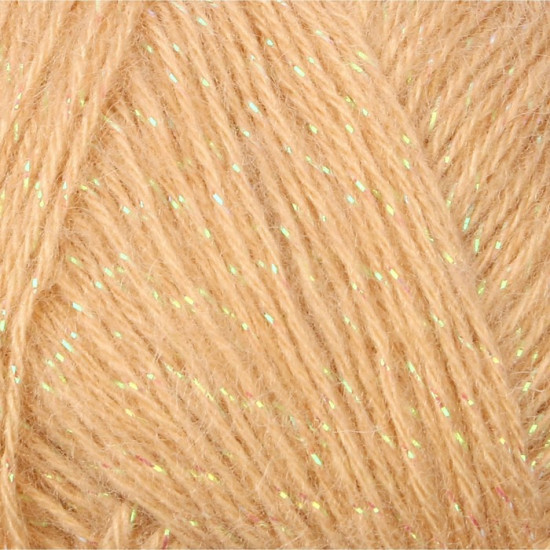 Пряжа для вязания «Angora Gold Simli», 95 Светло-бежевый