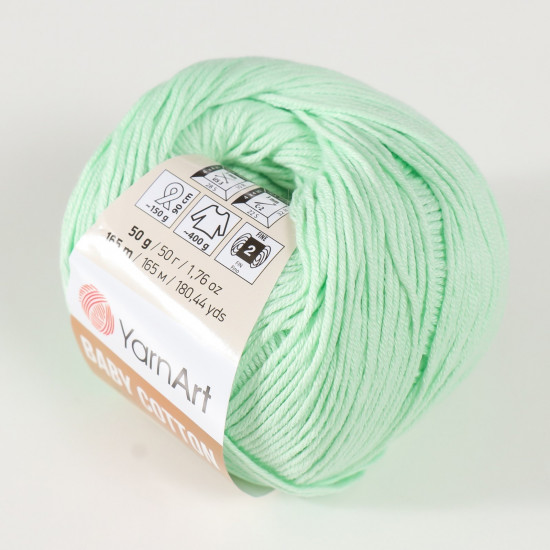 Пряжа для вязания «Baby Cotton», 435 Весна