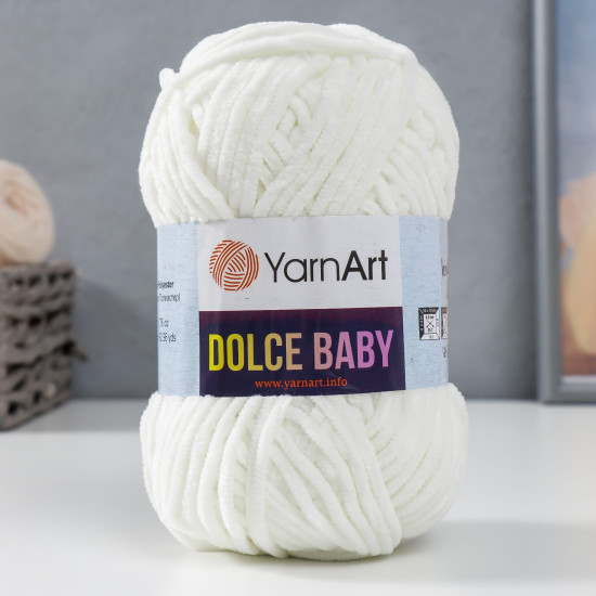 Пряжа для вязания «Dolce Baby», 745 Сливочный