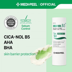 Стик для лица солнцезащитный  SPF50+PA++++ «Phyto CICA-Nol B5 AHA BHA Vitamin Calming Dual Sun Stick» - Фото 1