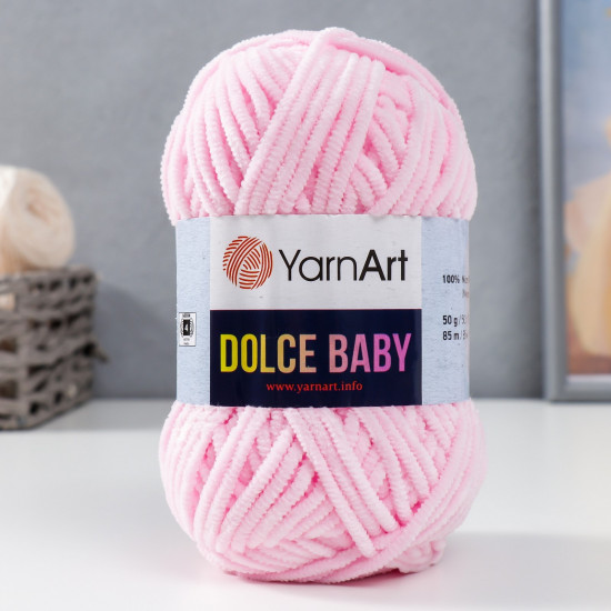 Пряжа для вязания «Dolce Baby», 750 Розовый